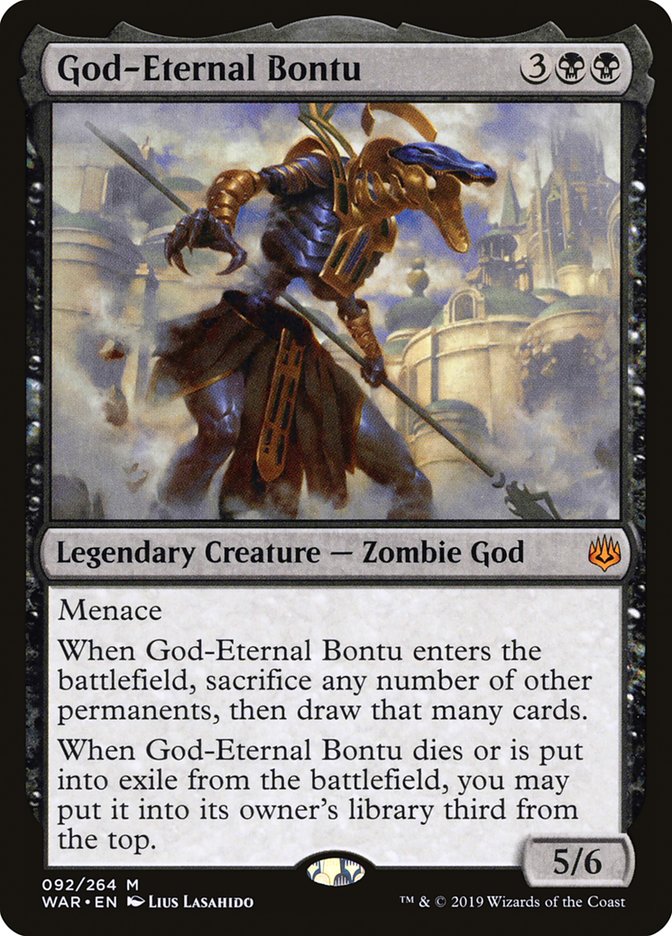 God-Eternal Bontu [War of the Spark] | Card Citadel