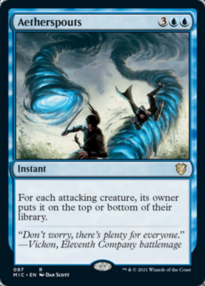 Aetherspouts [Innistrad: Midnight Hunt Commander] | Card Citadel