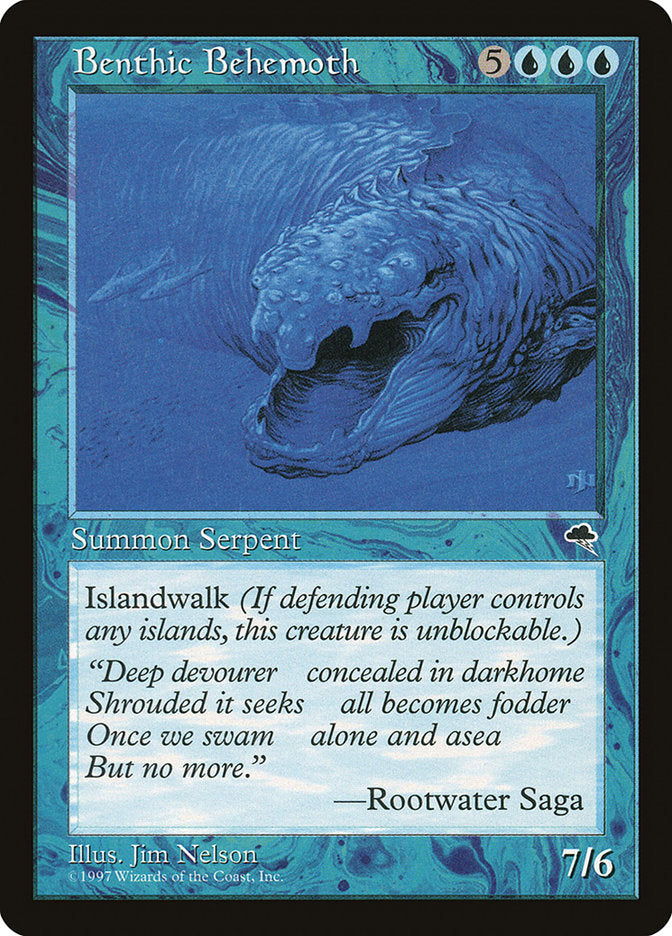 Benthic Behemoth [Tempest] | Card Citadel