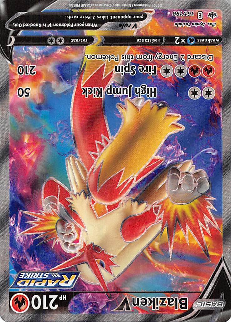 Blaziken V (161/198) [Sword & Shield: Chilling Reign] | Card Citadel