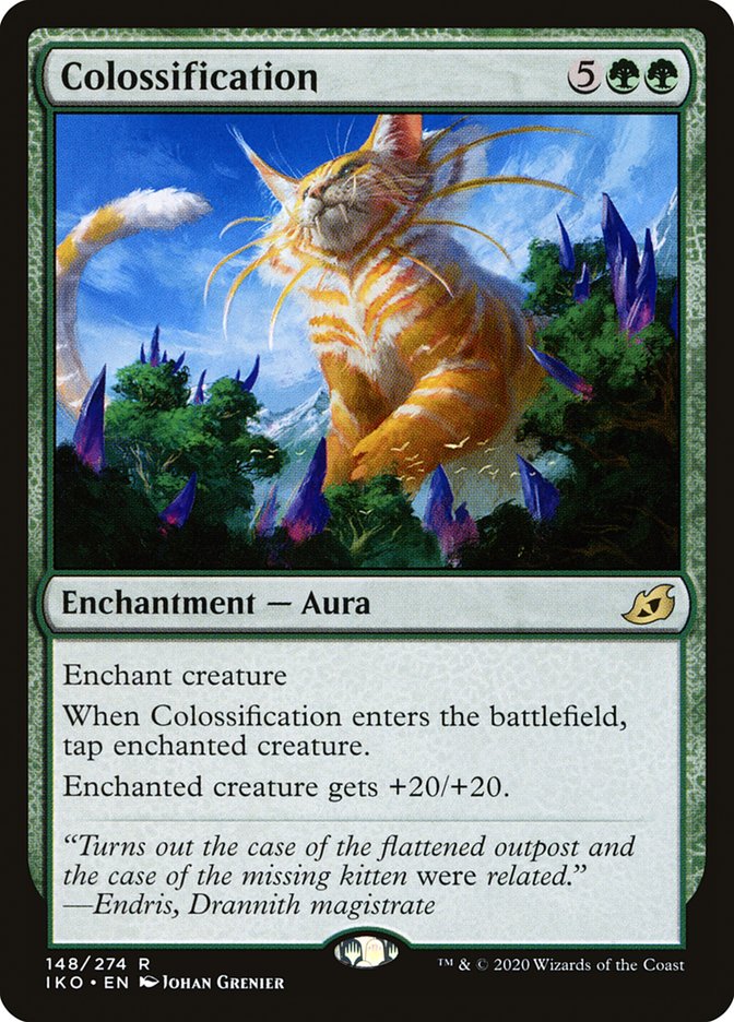 Colossification (148/274) [Ikoria: Lair of Behemoths] | Card Citadel